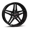 BORBET XRT Black Glossy 8,5x19 5/120 ET30 CB72,6 60° - Alumiinivanteet - 340569 - 1