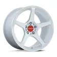 MR159 BATTLE V MATSURI WHITE PEARL W/ MACHINED LIP 8,5x18 5/114,3 ET35 CB72,6 60° - Alumiinivanteet - 341639 - 1