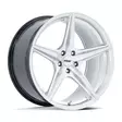 TW007 ESPRIT HYPER SILVER W/ MACHINED FACE 10,5x18 5/112 ET35 CB66,6 60° - Alumiinivanteet - 359399 - 1