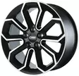 C20 Matt Black Polished 8x19 5/112 ET50 60° - Alumiinivanteet - 360629 - 1