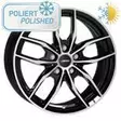 BAVARIS Gloss Black Polished 8x19 5/112 ET30 60° - Alumiinivanteet - 360909 - 1