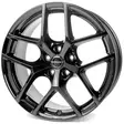 BORBET Y Black Glossy 9,5x20 5/114,3 ET45 CB64,1 60° - Alumiinivanteet - 342119 - 1