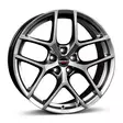BORBET Y Hyper Silv 8x19 5/112 ET44 CB57.1 - Alumiinivanteet - 340709 - 2
