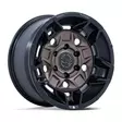 BR028 GUARD BURNT BRONZE W/ MATTE BLACK LIP 8,5x17 6/139,7 ET25 CB106.1 60° - Alumiinivanteet - 358699 - 1