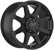 D05 Flatblack. 8,5x20 6/120/130 ET48 CB84.1 60° - Alumiinivanteet - 374359 - 1