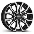 Dezent KC Dark 7,5x18 6/139,7 ET25 CB106,1 Flat - Alumiinivanteet - 343039 - 1