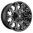FC578 GLOSS BLACK MILLED 9x20 5/114,3/127 ET1 CB78,1 60° - Alumiinivanteet - 246809 - 1