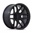 FLUX BLACKOUT 12x22 8x165,1 ET-44 CB125.1 60° 1678 kg - Alumiinivanteet - 342069 - 1