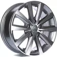 Madrid Anthracite Front Polished 6x15 5/112 ET38 CB57,1 60° - Alumiinivanteet - 313519 - 1