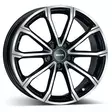 MAK DaVinci Black Mirror 6,5x17 5/114,3 ET50 CB60,1 60° - Alumiinivanteet - 352269 - 1