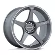 MR159 BATTLE V GUNZILLA W/ MACHINED LIP STRIPE 9,5x17 5/114,3 ET22 CB72.6 60° - Alumiinivanteet - 354139 - 1