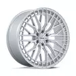 NC288 GENOA GLOSS SILVER W/ MACHINED FACE 10x24 6/139,7 ET0 CB106.1 60° - Alumiinivanteet - 369629 - 1