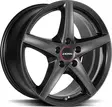 RONAL R41 Matt Black 7x16 5/112 ET35 CB76,0 R13 - Alumiinivanteet - 344809 - 1