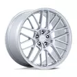 TW001 DAYTONA GLOSS SILVER 9x21 5/108 ET35 CB72,6 60° - Alumiinivanteet - 364529 - 1