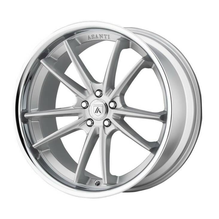 AB23 Brushed Silver Chrome Lip 9x22 5/120 ET32 CB74,1 60° - Alumiinivanteet - 237929 - 1