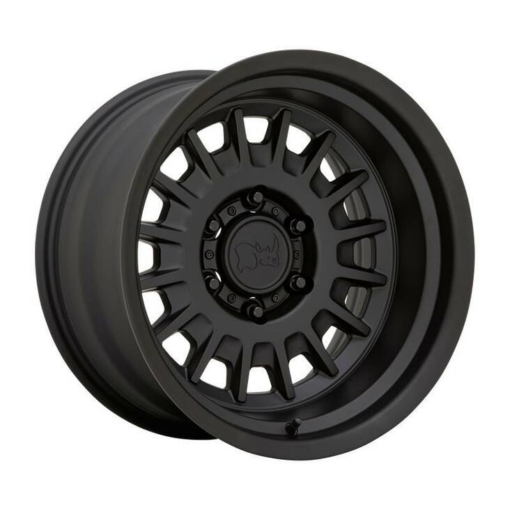ALISO MATTE BLACK 8,5x17 6/139,7 ET-10 CB106,1 60° - Alumiinivanteet - 299139 - 1