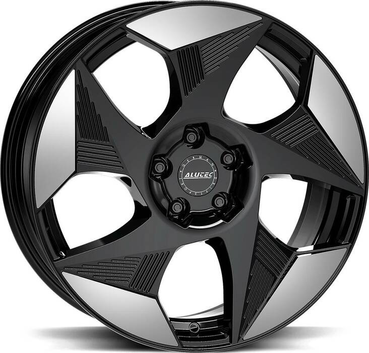 ALUTEC Solar Diam Black Pol 8x19 5/112 ET36 CB57,1 R14 - Alumiinivanteet - 338329 - 1