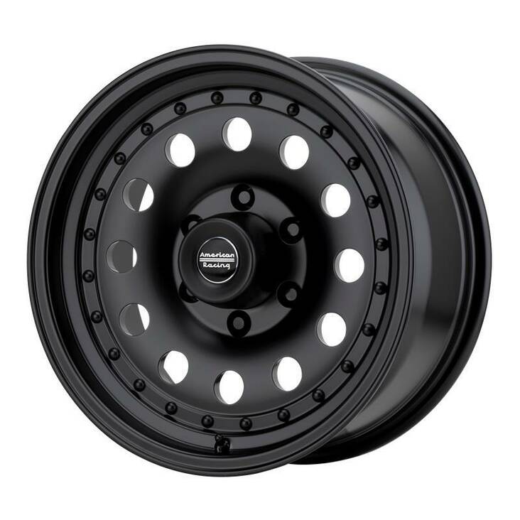 AR62 OUTLAW II SATIN BLACK 8x18 5/127 ET30 CB71.5 60° - Alumiinivanteet - 331779 - 1