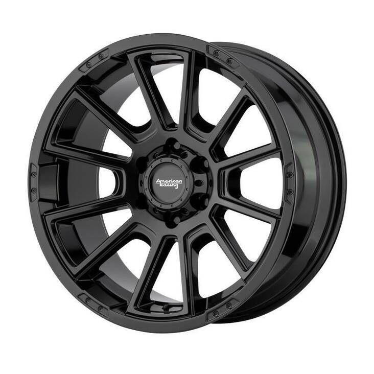 AR933 Gloss Black 8,5x17 6/139,7 ET18 CB106,2 60° - Alumiinivanteet - 242399 - 1