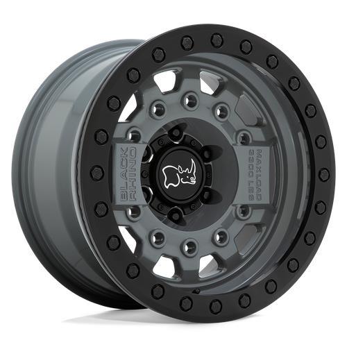 AVENGER BEADLOCK BATTLESHIP GRAY W/ BLACK HARDWARE 8,5x17 6/139,7 ET0 CB112,1 60° - Alumiinivanteet - 290929 - 1