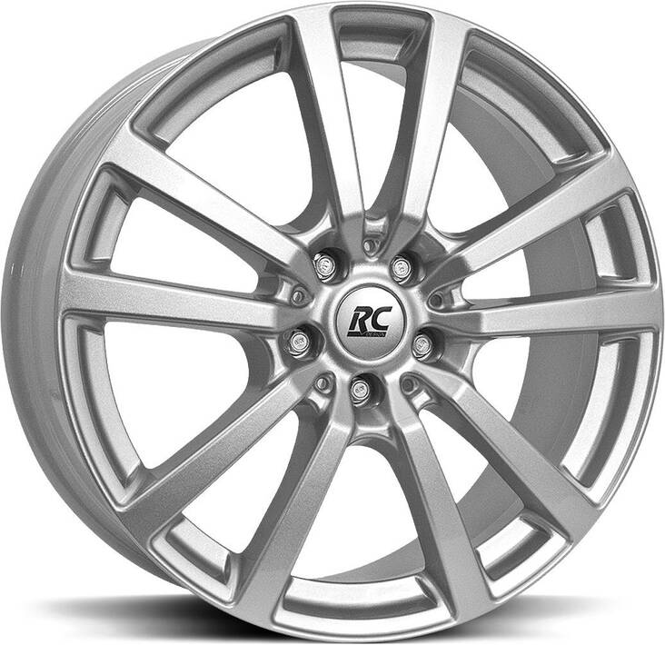 BROCK RC25T Crystal Silv 6,5x16 5/160 ET60 CB65.1 60° - Alumiinivanteet - 297799 - 1