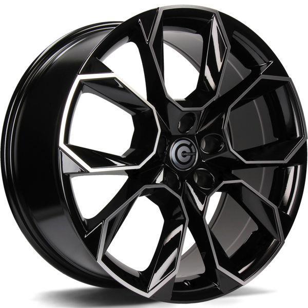 Beast Black Front Polished 7x17 5/112 ET43 CB57.1 60° - Alumiinivanteet - 313579 - 1