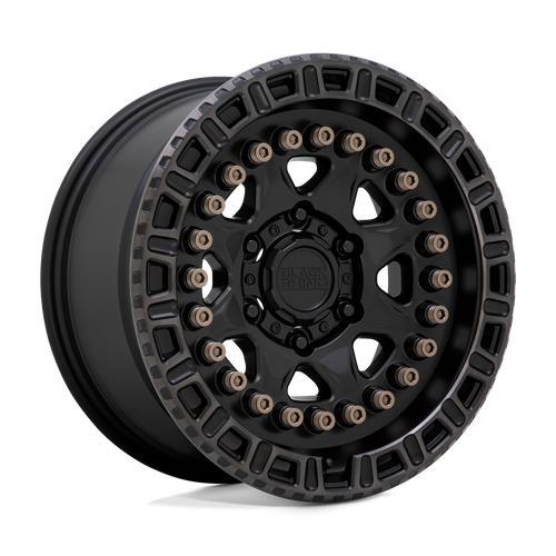 CARBINE MATTE BLACK W/ MACH TINT RING 9x20 6/135 ET10 CB87,1 60° - Alumiinivanteet - 325519 - 1