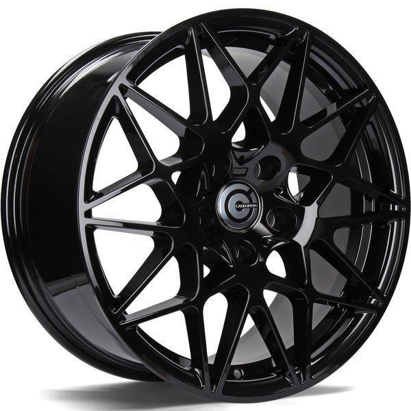 Crazy Black Glossy 8,5x19 5/120 ET35 CB72.6 60° - Alumiinivanteet - 313769 - 1