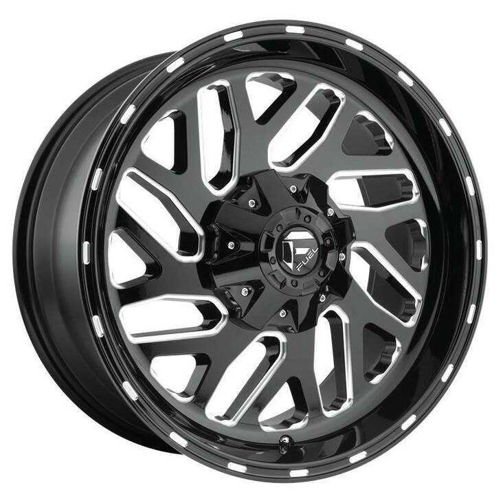 D581 TRITON GLOSS BLACK MILLED 10x20 5/139,7/150 ET-18 CB110,1 60° - Alumiinivanteet - 296729 - 1