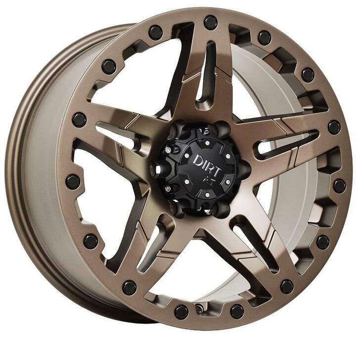 D66 Bronze 9x18 5/127 ET35 CB71.6 60° - Alumiinivanteet - 302179 - 1
