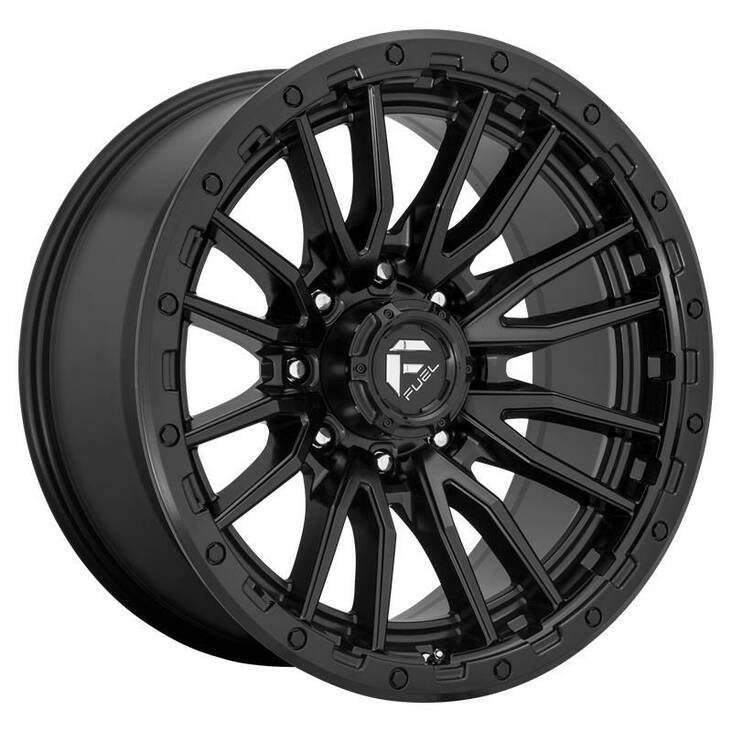 D679 REBEL MATTE BLACK 9x18 5/139,7 ET-12 CB78.1 60° - Alumiinivanteet - 328039 - 1