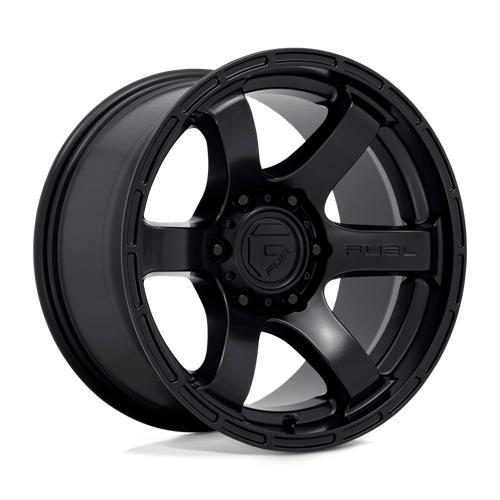D766 RUSH SATIN BLACK 9x18 6/139,7 ET-12 CB106.1 60° - Alumiinivanteet - 328899 - 1