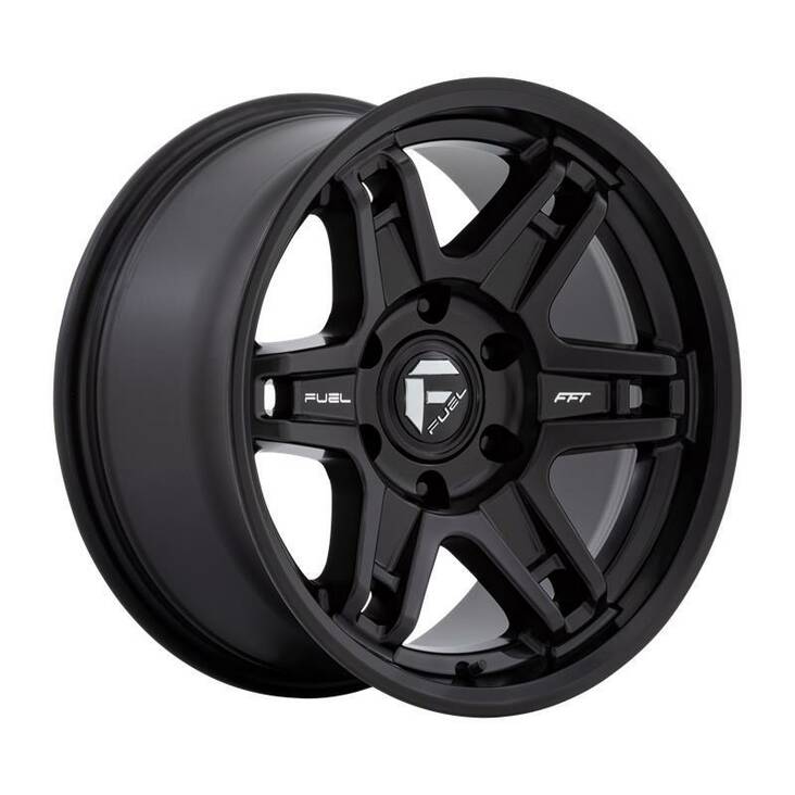 D836 SLAYER MATTE BLACK 8,5x18 6/139,7 ET-15 CB106.1 60° - Alumiinivanteet - 312869 - 1