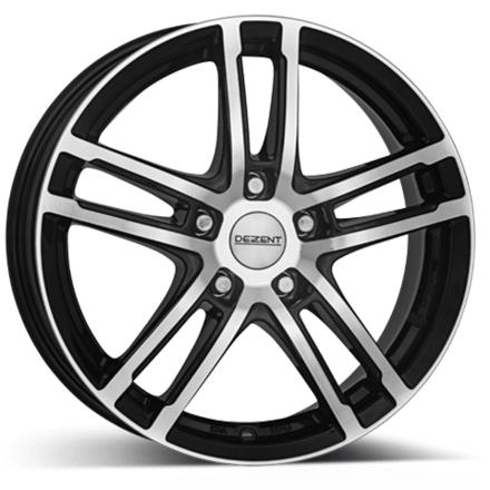DEZENT TZ dark 8x18 5/108 ET48 CB65,1 Flat - Alumiinivanteet - 314799 - 1
