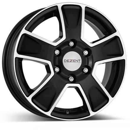 DEZENT Van dark 6,5x16 5/118 ET50 CB71,1 60° - Alumiinivanteet - 202709 - 1