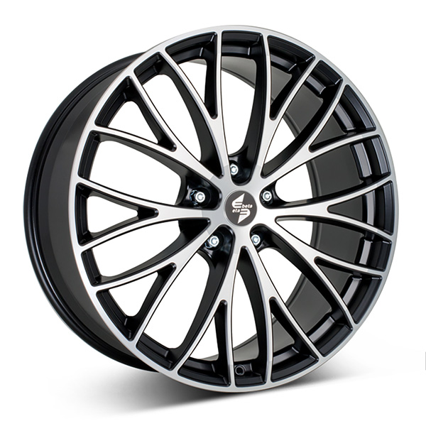 Eta Beta Piuma M.Blk/Pol 9x20 5-120 E35 C78,10 60 - Alumiinivanteet - 8055349655789 - 1