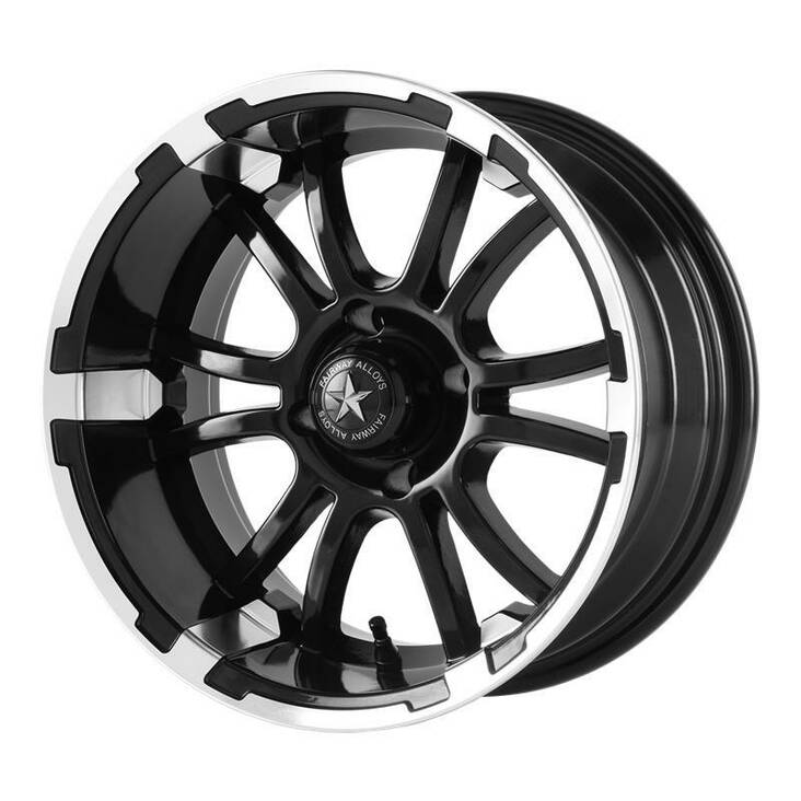 FA134 Machined Matte Black 6,5x14 4/101,6 ET-20 CB70.7 60° - Alumiinivanteet - 289259 - 1