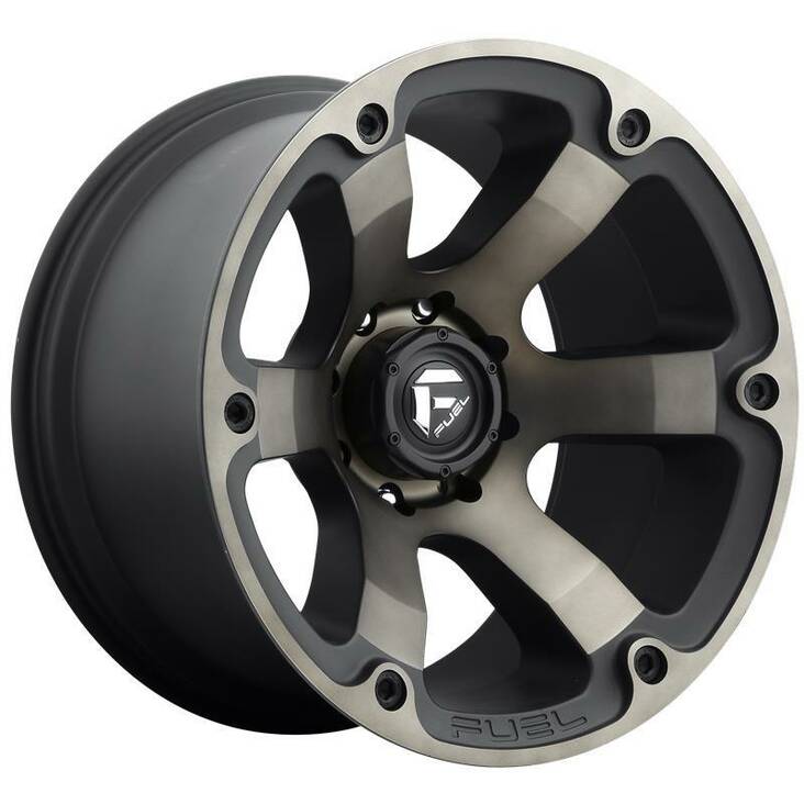 FC564 MATTE BLACK DOUBLE DARK TINT 9x17 6/139,7 ET19 CB106,1 60° - Alumiinivanteet - 259799 - 1