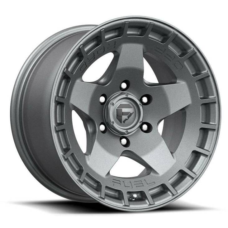 FC734 Matte Gun Metal 9x17 5/127 ET-12 CB71,5 60° - Alumiinivanteet - 270479 - 1