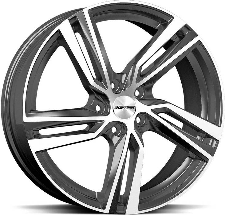 GMP Arcan Anthracite Diamond 8x19 5/112 ET45 CB66,6 60° - Alumiinivanteet - 306159 - 1