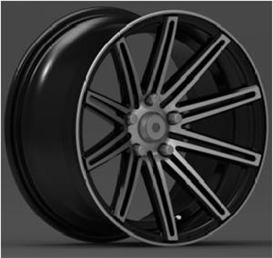Grossen 7 BlackPolish 10,5x20 5/120 ET40 CB72,6 60° - Alumiinivanteet - 21959 - 1