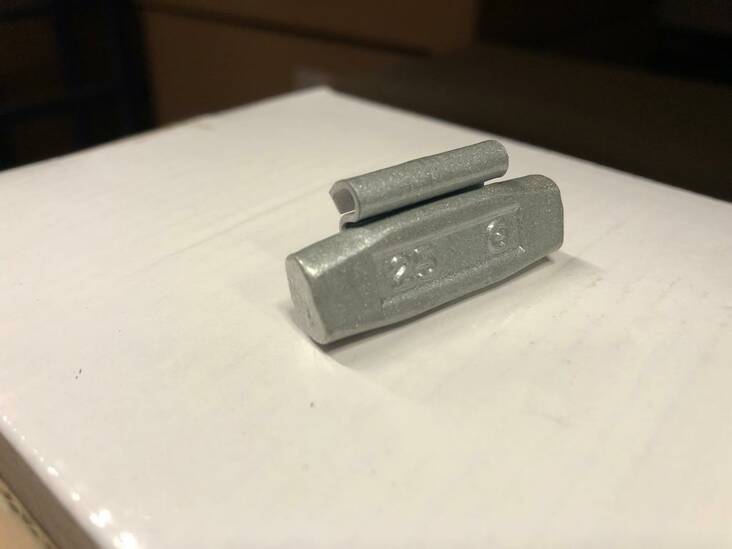 HA-teräsvannepaino budget 20g (Zn) (100kpl) - Rengas- ja vannetarvikkeet - 273859 - 1