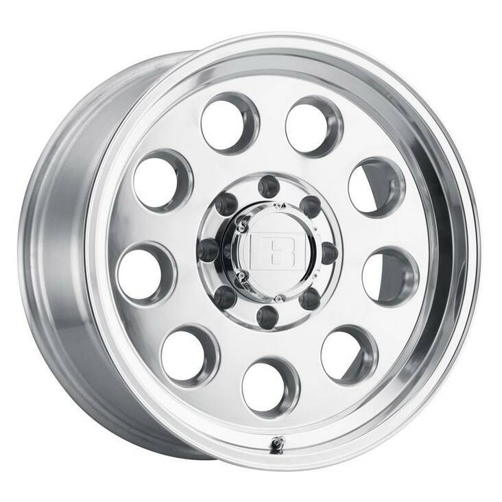 HAULER POLISHED 8,5x16 5/127 ET-25 CB71,5 60° - Alumiinivanteet - 289329 - 1