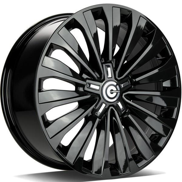 Hamburg Black Glossy 8x18 5/112 ET48 CB66,6 60° - Alumiinivanteet - 314459 - 1