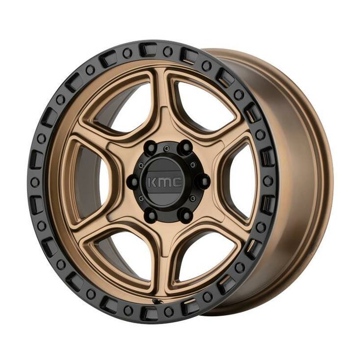 KM539 Satin Bronze Satin Black Lip 8,5x17 5/127 ET18 CB71,5 60° - Alumiinivanteet - 324899 - 1