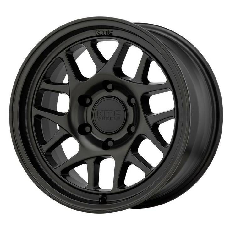 KM717 Satin Black 8,5x17 5/150 ET18 CB110.5 60° - Alumiinivanteet - 241869 - 1
