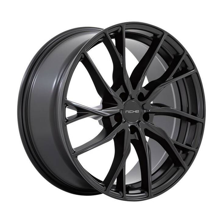 M272 NOVARA MATTE BLACK 10,5x20 5/120 ET35 CB72.6 60° - Alumiinivanteet - 311589 - 1