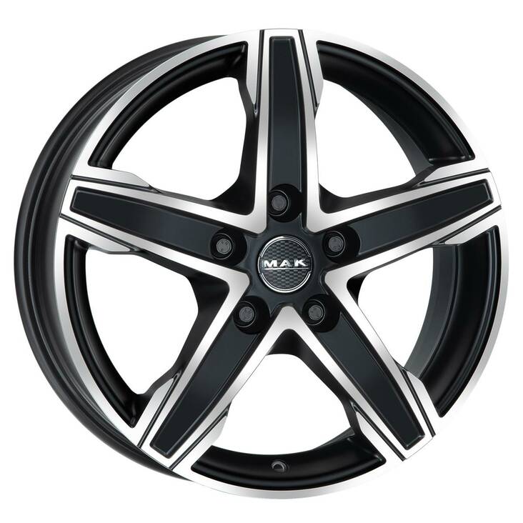 MAK King 5 Ice Black 6,5x16 5/120 ET51 CB65,1 R14 - Alumiinivanteet - 214279 - 1