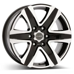 MAK Stone 6 Black Mirror 8x18 6/139,7 ET35 CB106,1 Flat - Alumiinivanteet - 34459 - 1