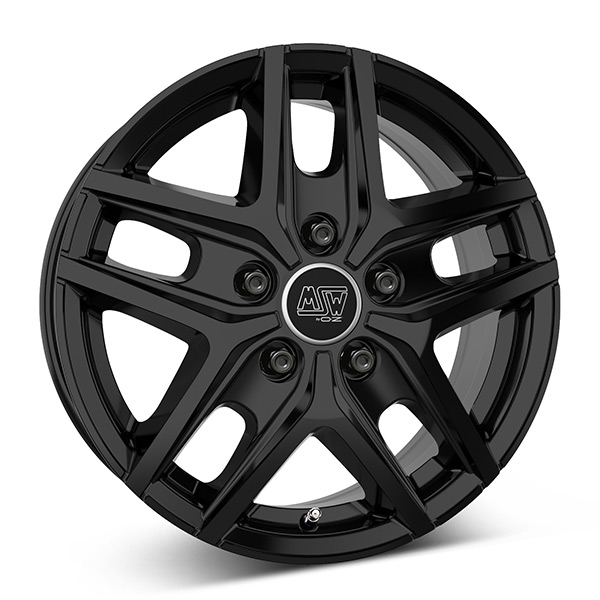 MSW 40 Van G.Blk 6,5x16 5-112 E50 C66,5 R14 - Alumiinivanteet - 8027529171099 - 1